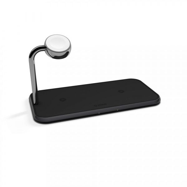 ZENS Qi Dual+Watch Aluminium Wireless Charger Black (ZEDC05B/00) #3