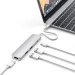 SATECHI Aluminum Type-C Slim Multi-Port Adapter 4K Silver (ST-CMAS) #2